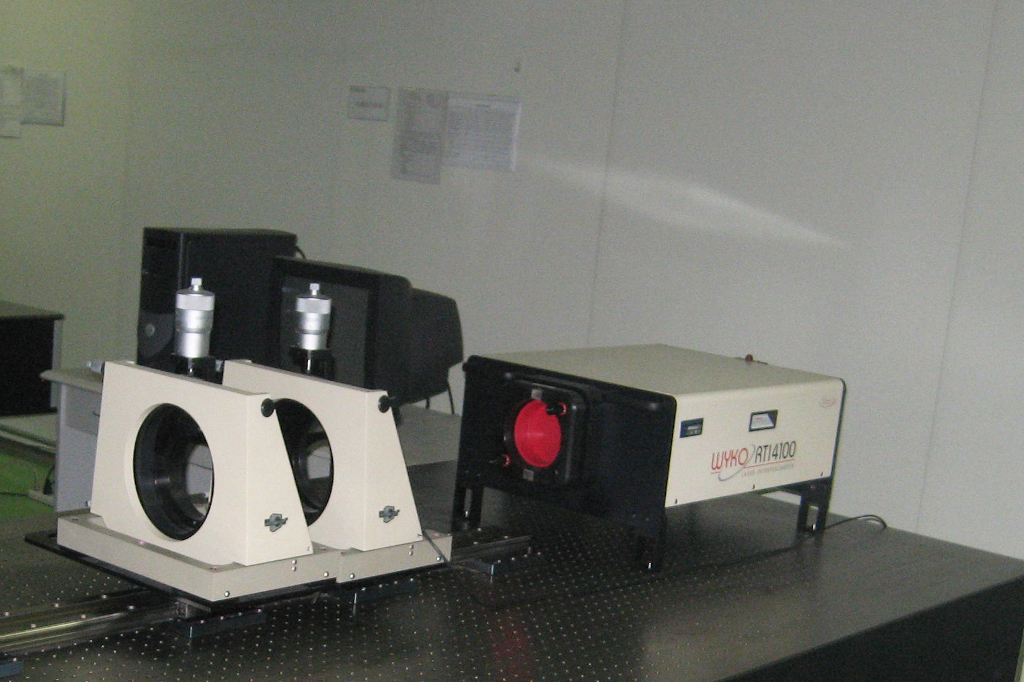 Wyko Cylinder Interferometer